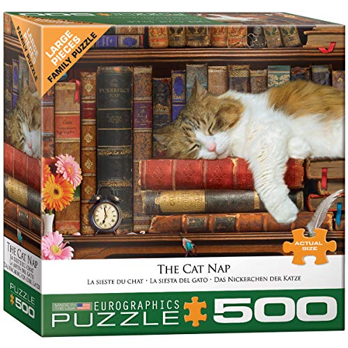 EuroGraphics The Cat Nap 500-Piece Puzzle Pricepulse