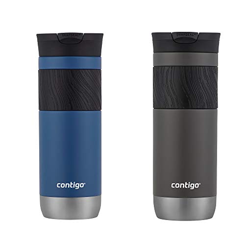 Contigo Byron Vacuum-Insulated Stainless Steel Travel Mug with Leak-Proof Lid, Reusable Coffee Cup or Water Bottle, BPA-