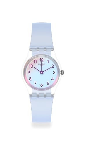 Swatch Lady Women's Watch Casual Plastic Blue Quartz Waterproof Casual Blue