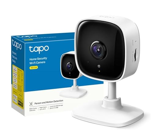 Tapo TP-Link Smart Home AI Security Wi-Fi Camera, Baby Monitor, 1080p, 850nm Night...