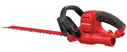 CRAFTSMAN Electric Hedge Trimmer Trusted Brand An extremely lightweight, corded hedge trimmer with