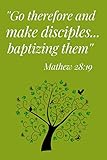 Go Therefore And Make Disciplesbaptizing Themmatt 28 19 Jw Jurnalreligion Notebook A Jw 2020 Year Text Notebook Journal For Jehovahs This A Perfect Jehovahs Witnesses Gift