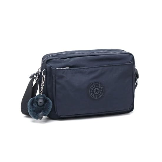 🔥 SELTEN SO GÜNSTIG (-65%) Kipling ABANU M Mittelgroße Umhängetasche, Blue Bleu 2 (Blau)