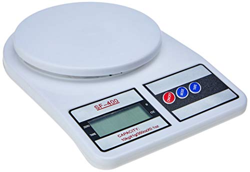 Digital Kitchen Scale 22lb/10kg Capacity, Stainless Steel Food Scale with oz/g Units |...