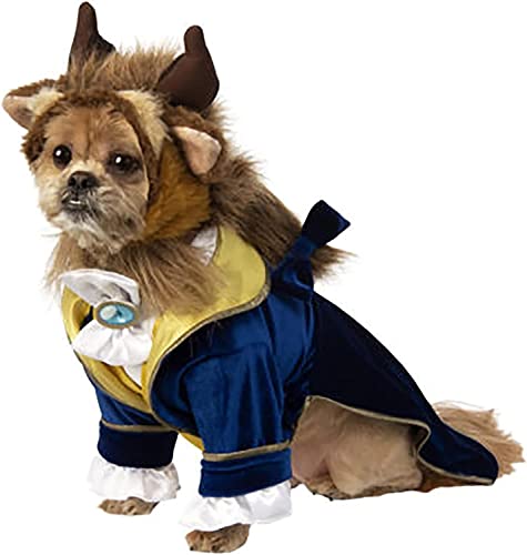 Rubies Disney's Beauty & The Beast: Beast Pet Costume for For Dogs or Cats, XXL