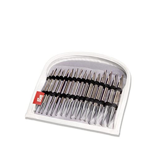 Prym 223801-1 Circular Knitting pins Set Stripes 4.0-10.0 mm, Natural, 10mm