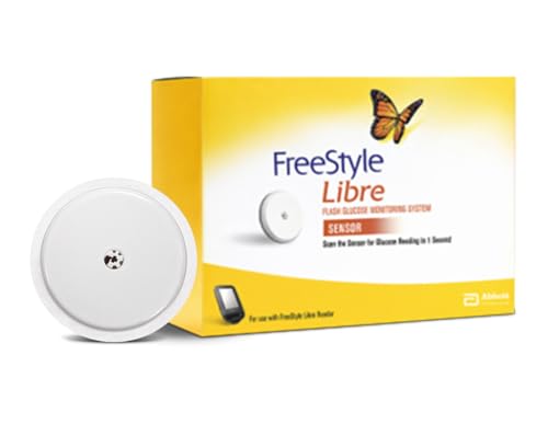 Abbott | FreeStyle Libre Blood Glucose Sensor | Get Continuous Sugar Monitoring Day & Night | Helps Reduce the Risk of Diabetes-Related Complications 