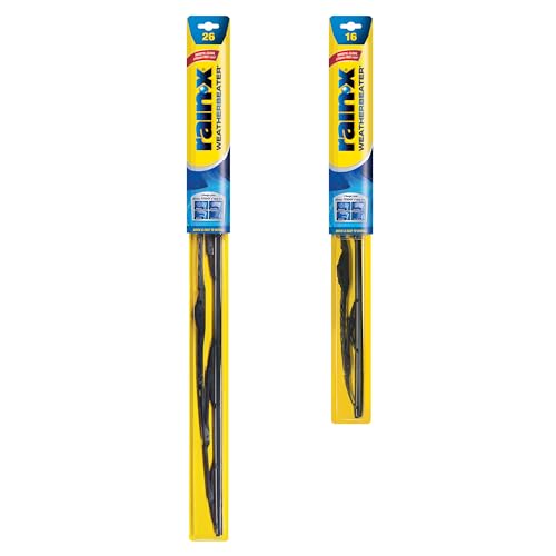 Rain-X 820147 WeatherBeater Windshield Wiper Blades 26 and 16 in
