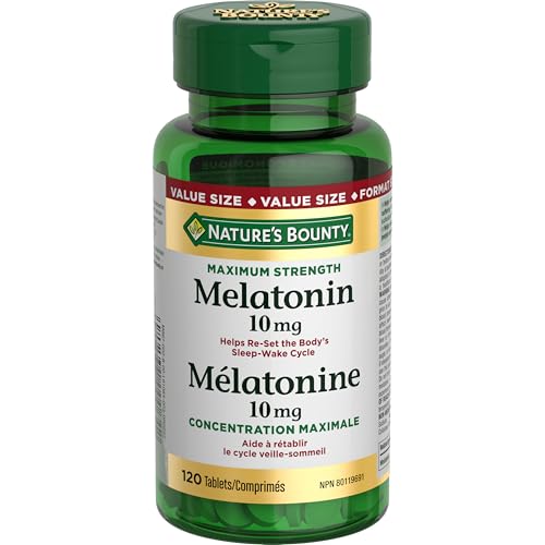 🌙🌙 NATURE'S BOUNTY Melatonin, Maximum Strength