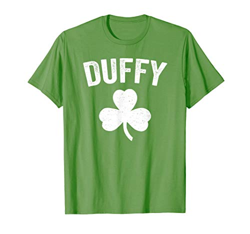 Duffy Irish Family Reunion Name St. Patrick's Day Shamrock T-Shirt