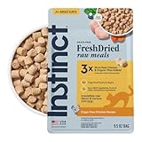 Instinct Raw Meals Freeze-Dried Chicken Cat Food, 9.5 oz. Bag