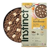 Instinct RawBoost, Natural Dry Dog Food with Freeze-Dried Pieces, Whole Grain Recipe - Real Chicken & Brown Rice, 20 lb. Bag