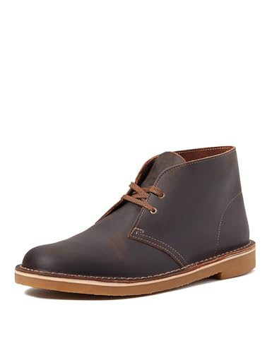 ⚡ BLITZDEAL (-53%) Clarks Herren Desert Boot Bushacre 3 Chukka-Stiefel, Beeswax, 39.5 EU