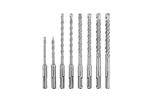 ⚡ BLITZDEAL (-68%) Bosch 8 tlg. Hammerbohrer SDS plus Set (für Beton, Professional Zubehör Bohrhammer)
