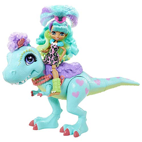 Mattel Cave Club Rockelle Doll and Dinosaur Pal Doll and Dino Friend Rockelle and her T-Rex pal