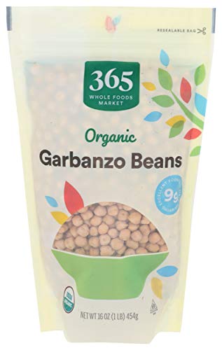 365 by Whole Foods Market, Organic Garbanzo Beans, 16 Ounce