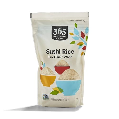 365 by Whole Foods Market, Short Grain White Sushi Rice, 16 Ounce