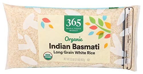 365 by Whole Foods Market, Organic White Basmati Indian Rice, 32 Ounce