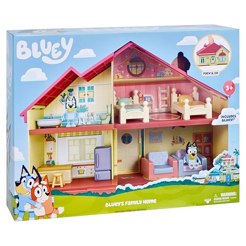 (-40%) BlueY-Spielset „Blueys Familienheim“ inklusive 6 cm Figur - offizieller Sammelartikel, 1:24
