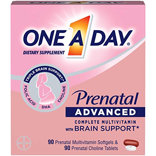 One A Day Women's Prenatal Advanced Multivitamin with Choline 90+90 Count