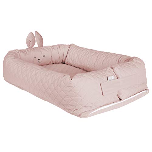 (-16%) roba Babylounge 'roba style', mit Häschen-Gesicht 'Lily', rosa, Wickelauflage