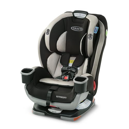 Graco Extend2Fit 3-in-1 Convertible Car Seat, Ashten
