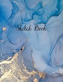 Sketch Book Notebook For Drawing Writing Painting Sketching Or Doodling 110 Pages 85x11 Premium Abstract Cover Vol85