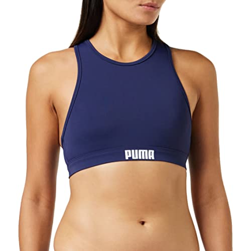 (-44%) PUMA Damen High Nck T Badebekleidung, Navy, XL EU