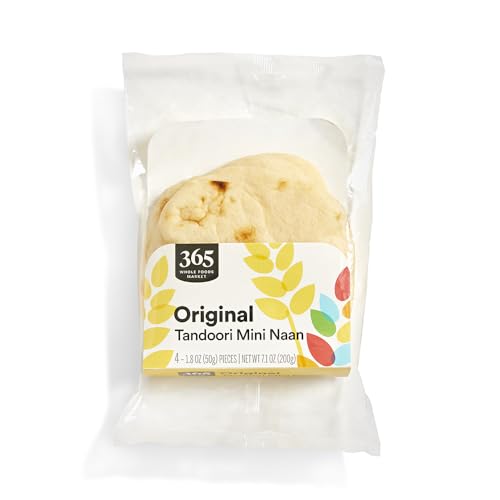 365 by Whole Foods Market Original Tandoori Mini Naan, 7.1 OZ