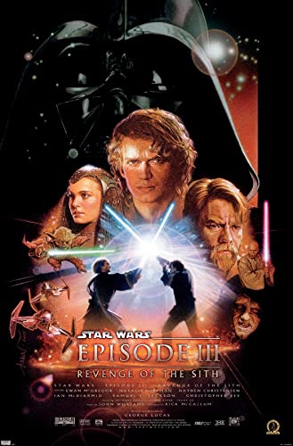 Trends International 24X36 Star Wars: Revenge of the Sith - One Sheet Wall Poster, 24.00" x 36.00", Unframed Version