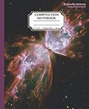 Composition Notebook Butterfly Nebula College Ruled Journal For Adults Students Teachers Astronomy Science Lovers 75 X 925 120 Pages Hubble Space Telescope Photo Deep Space Astronomy