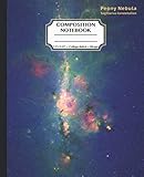 Composition Notebook Peony Nebula College Ruled Journal For Adults Students Teachers Astronomy Science Lovers 75 X 925 120 Pages Spitzer Space Telescope Photo Deep Space Astronomy