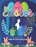 Toddler First Easter Coloring Book Easter Basket Stuffer For Preschool Age Kids 14 Kids Holiday Coloring Books