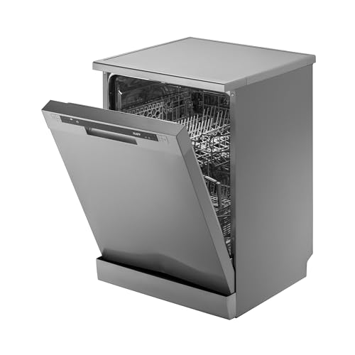KAFF Vetra 60cm Freestanding Dishwasher, 12 Place Settings, 6 Wash Programs, Digital Display, Half Load Function, Delay Start, Child Lock, Energy Effi