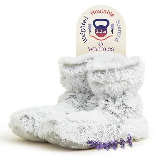 Warmies Microwaveable House Slipper Boots
