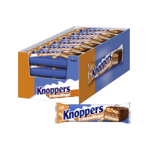 (-33%) Knoppers ErdnussRiegel, 24 Schokoriegel mit Erdnusscreme - 24 x 40 g