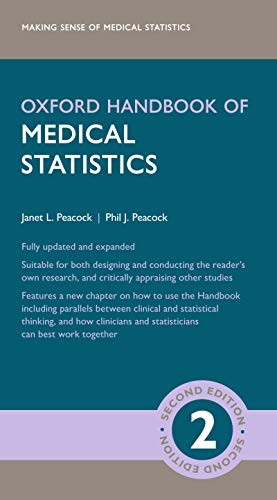 Oxford Handbook Of Medical Statistics book cover