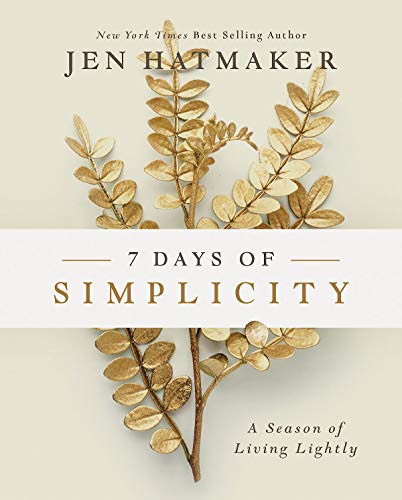 7 Days of Simplicity book cover