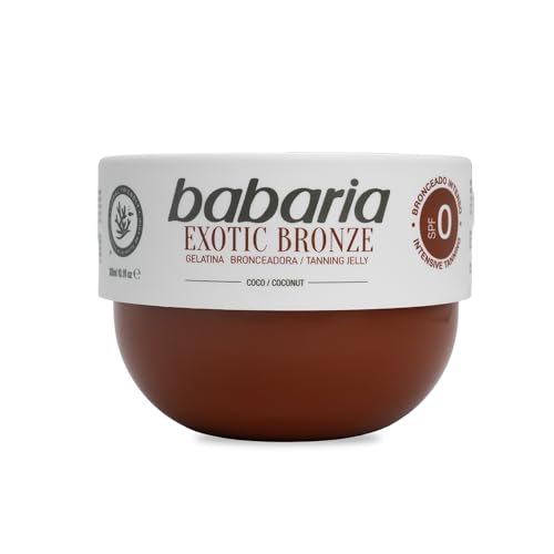 Babaria - Exotic Bronze Coco F-0 | Autobronceador Corporal Intenso | Bronceador Cuerpo | Crema Autobronceadora Corporal | Crema Bronceadora Cuerpo | Tanning Oil