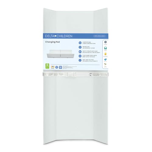 Delta Children Foam Contoured Changing Pad with Waterproof Cover