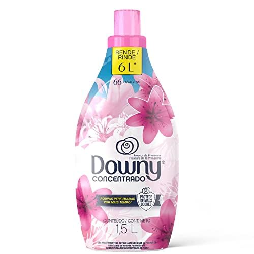 Downy Amaciante Concentrado Frescor Da Primavera 500mL Rende 2L