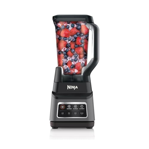 Ninja BN701 Professional Plus Blender, 1400 Peak Watts, 3 Functions for Smoothies, Frozen Drinks & Ice Cream with Auto IQ, 72-oz.* Total Crushing Pitcher & Lid, Dark Grey