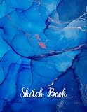 Sketch Book Notebook For Drawing Writing Painting Sketching Or Doodling 110 Pages 85x11 Premium Abstract Cover Vol93