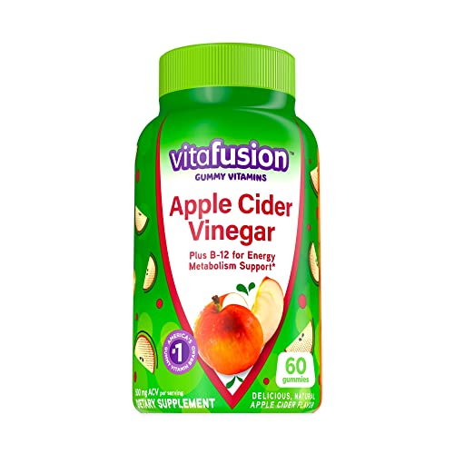 Vitafusion Apple Cider Vinegar Gummies 500mg 60 Count