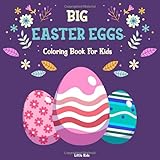 Big Easter Eggs Easter Coloring Book For Kids