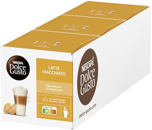 (-32%) NESCAFÉ DOLCE GUSTO Latte Macchiato Kaffeekapseln (3 x 16 Kapseln)