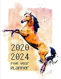 20202024 Five Year Planner Weekly Monthly Planner 60 Months Calendar Schedule To Do List Organizer With Holidays And Appointment Agenda Gifts For Coworkers 2020 Monthly Planner Horses