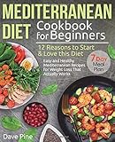 Mediterranean Diet Cookbook For Beginners 12 Reasons To Start Love This Diet Easy And Healthy Mediterranean Recipes For Weight Loss That Actually Works And 7 Day Meal Plan