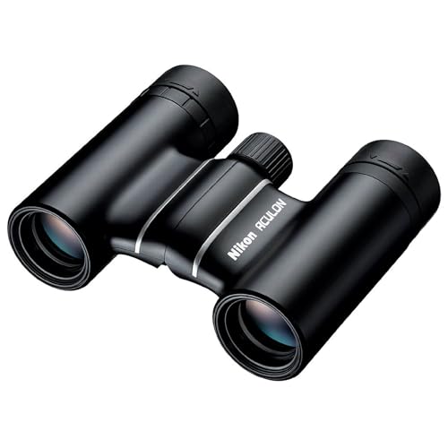 Nikon ACULON T02 Kompaktes Fernglas – 21 mm Objektivlinsen, mehrschichtvergütete Optik, ergonomisches kompaktes Design, Fernglas für Reisen, Sport, Konzerte, Be