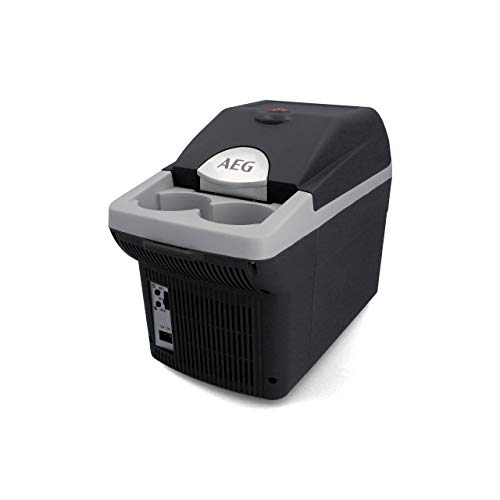 (-37%) AEG Automotive Board-Bar BK 6 Thermoelektrische Kühl- und Warmhaltebox 6 Liter, 12 Volt für Auto und Steckdose, anschnallbar im PKW